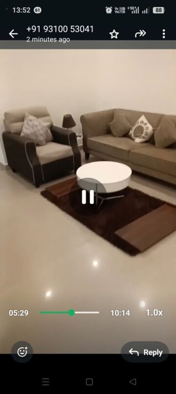 Living Room in 4 BHK Apartment at Pioneer Park Phase 1, Sector 61 – for Sale