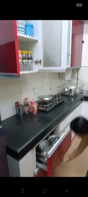 Kitchen in 4 BHK Apartment at Pioneer Park Phase 1, Sector 61 – for Sale