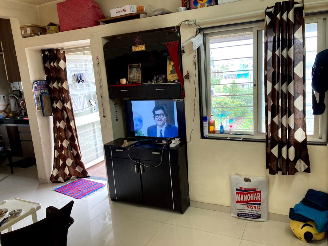 1 BHK + Pooja Room,Extra Room Apartment For Rent in Viman Nagar