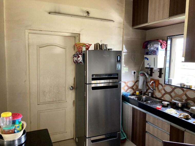 Kitchen, viman nagar 1 Bedroom 650 Sq.Ft. Apartment In Viman Nagar Pune 10012848