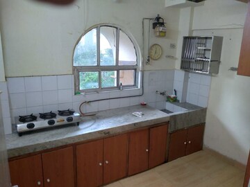 Kitchen in 1 BHK Apartment at Crystal Palace CHS, Malad West – for Rent