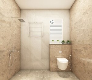 Bathroom in 2.5 BHK Apartment at Magarpatta Nova, Mundhwa – for Sale