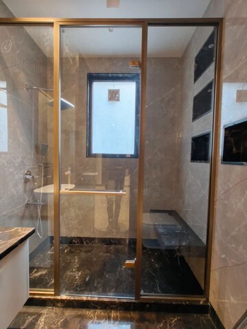 Bathroom in 3 BHK Builder Floor at Greater Kailash I – for Rent