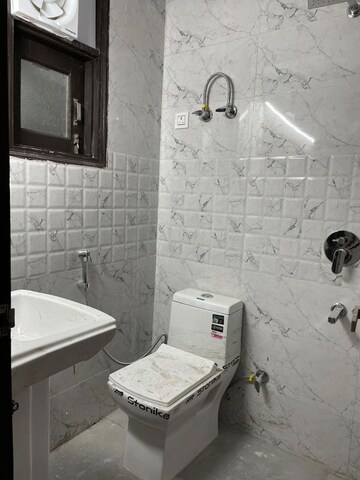Bathroom in 2 BHK Builder Floor at Saket – for Rent
