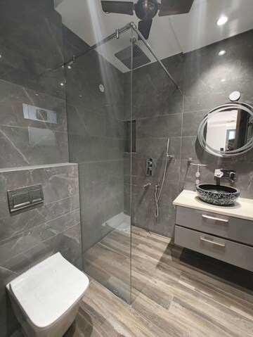 Bathroom in 3 BHK Builder Floor at Greater Kailash I – for Rent