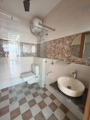 Bathroom in 3 BHK Builder Floor at Greater Kailash I – for Rent