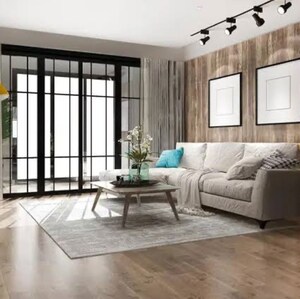 Living Room in 4 BHK Apartment at Millennium Court, Adarsh Nagar – for Sale