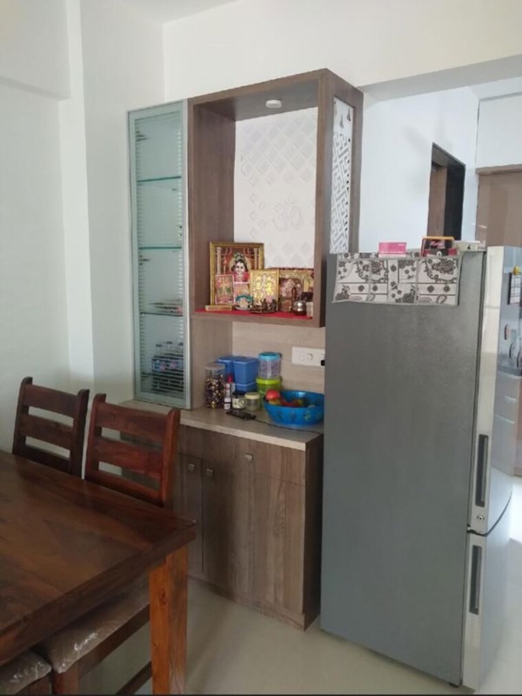 Kitchen, metro-jazz 2 Bedroom 800 Sq.Ft. Apartment In Baner Pune 10012907