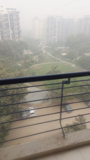 Balcony in 2 BHK Apartment at Omaxe Heights, Sector 86 – for Sale