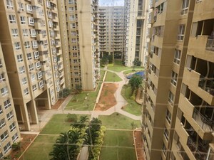 Balcony in 3.5 BHK Apartment at Bhartiya Nikoo Homes, Thanisandra Main Road – for Rent