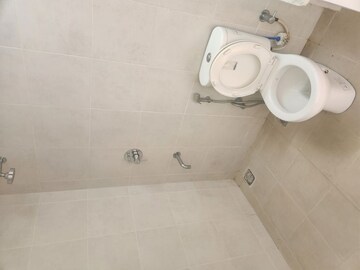 Bathroom in 3.5 BHK Apartment at Bhartiya Nikoo Homes, Thanisandra Main Road – for Rent