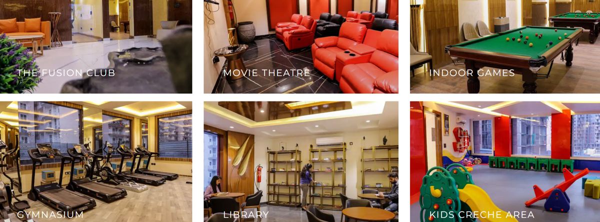 2.5 BHK + Pooja Room Apartment For Sale in Fusion Homes