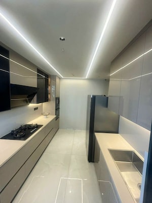 Kitchen in 3 BHK Apartment at International Airport Road – for Sale