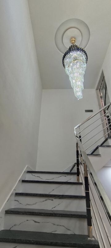 Staircase in 3.5 BHK Villa at Chordiya City – for Sale