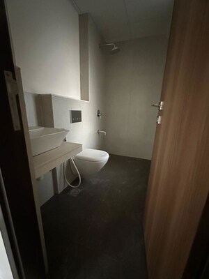 Bathroom in 2 BHK Apartment at Dosti West County, Balkum Pada – for Rent