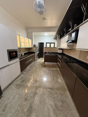 Kitchen in 3 BHK Apartment at Bhartiya City Leela Residences, Thanisandra Main Road – for Sale