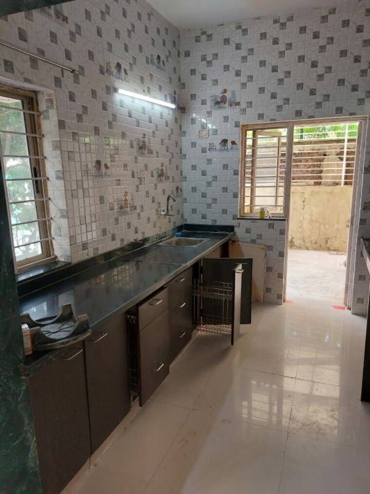 Kitchen, sahara-samatva-bunglow 3 Bedroom 1800 Sq.Ft. Villa In Shela Ahmedabad 10013020