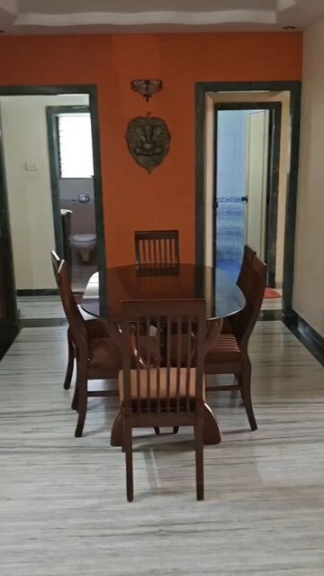 Living Room in 3 BHK Apartment at Gemstar Nestle Apartments, Malad West – for Rent