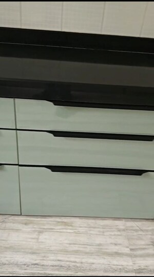 Kitchen in 3 BHK Apartment at Gemstar Nestle Apartments, Malad West – for Rent