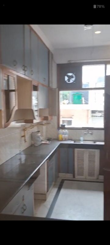 Kitchen in 4 BHK Builder Floor at Sarvodaya Enclave – for Rent