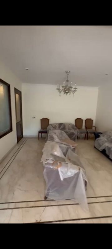 Bedroom in 4 BHK Builder Floor at Sarvodaya Enclave – for Rent
