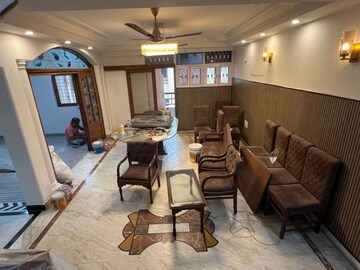 Living Room in 5 BHK Apartment at Rohini Sector 13 – for Sale
