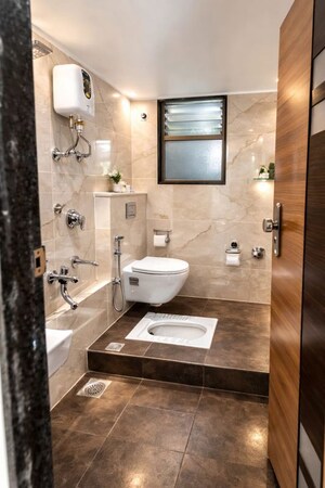 Bathroom in 1 BHK Apartment at Shriram Tower, Nalasopara West – for Sale