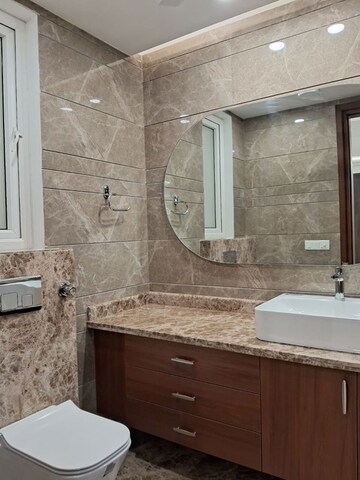 Bathroom in 3 BHK Builder Floor at Lajpat Nagar Iii – for Sale