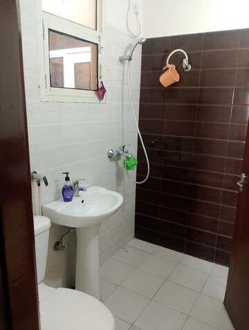 Bathroom in 3 BHK Apartment at Singla South City, Lohgarh – for Rent