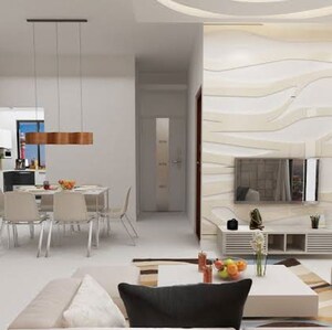 Team Area in 3 BHK Apartment at Rushi Tower, Lokhandwala Complex – for Rent