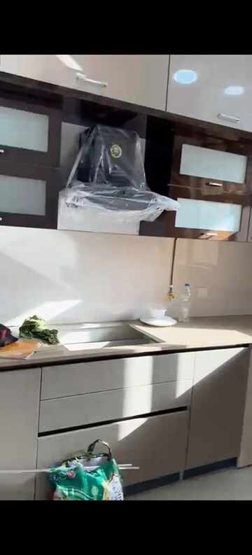 Kitchen in 2 BHK Apartment at Hiranandani Delanna, Ghodbunder Road – for Rent