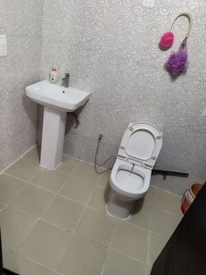 Bathroom in 2 BHK Apartment at Zeta I Greater Noida – for Rent