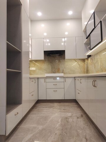 Kitchen in 3 BHK Builder Floor at East Of Kailash – for Sale