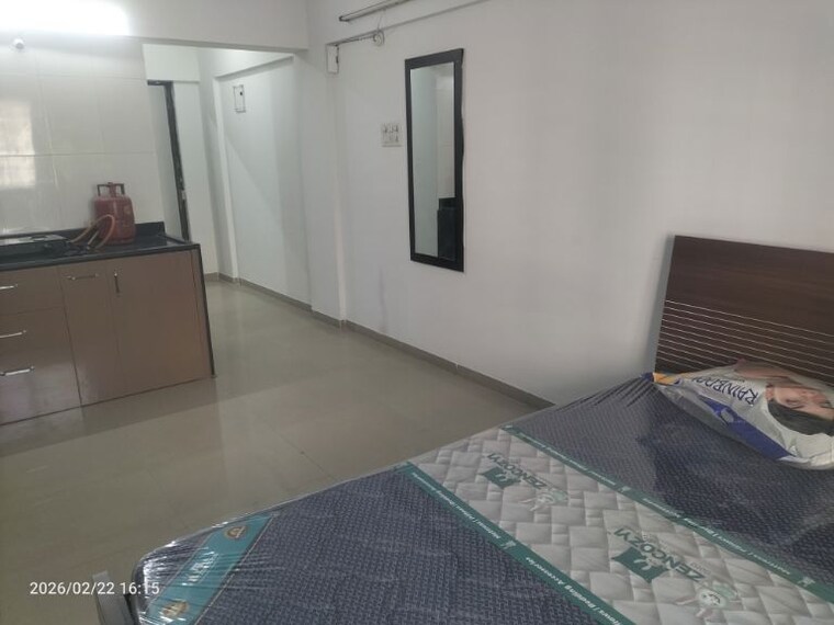 Bedroom, nandan-acura 1 RK 370 Sq.Ft. Apartment In Balewadi Pune 10013260