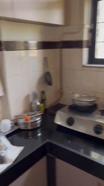 Kitchen in 1 BHK Apartment at Runwal Centre, Deonar – for Rent