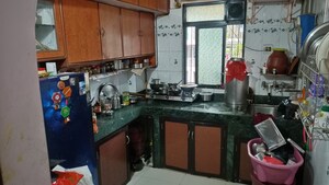 Kitchen in 1 BHK Apartment at Gopal Krishna Paradise, Kalyan East – for Rent