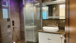 Bathroom in 3 BHK Builder Floor at Chittaranjan Park – for Sale