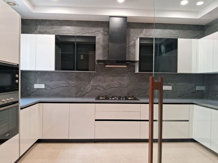Kitchen, defence colony 3 Bedroom 2000 Sq.Ft. Builder Floor In Defence Colony Delhi 9987598