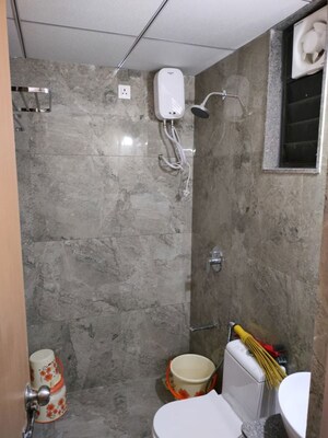 Bathroom in 3 BHK Apartment at Shela – for Rent