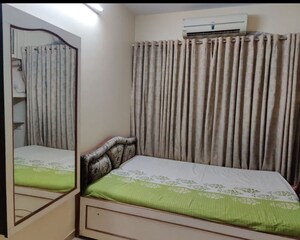 Bedroom in 1 BHK Apartment at Bhoomi Gokul, Goregaon East – for Rent
