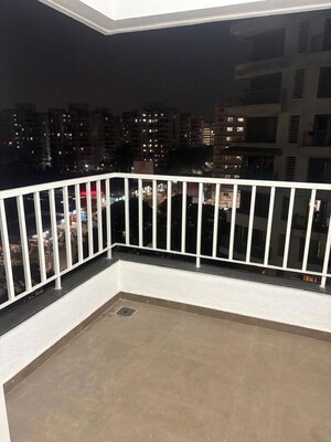 Balcony in 2 BHK Apartment at Chandrarang Serenity, Wakad – for Rent