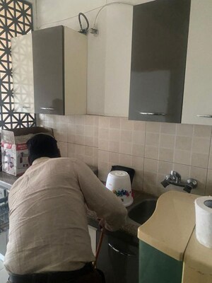 Bathroom in 1 RK Apartment at Stellar Mi Citihomes, Omicron Iii Greater Noida – for Rent