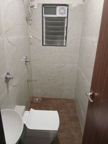 Bathroom in 2 BHK Apartment at DD Om Makarand Heights, Ghatkopar East – for Rent