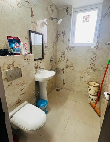 Bathroom in 3 BHK Apartment at Motiaz Royal Citi, Ambala Highway – for Rent
