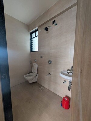 Bathroom in 2 BHK Apartment at Unique Youtopia, Kharadi – for Rent