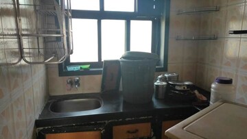 Kitchen in 1 RK Apartment at Sahar CHS, Andheri East – for Rent
