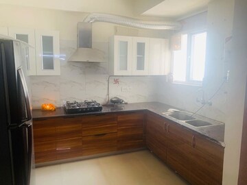 Kitchen in 3 BHK Apartment at NK Sharma Savitry Greens, Lohgarh – for Rent