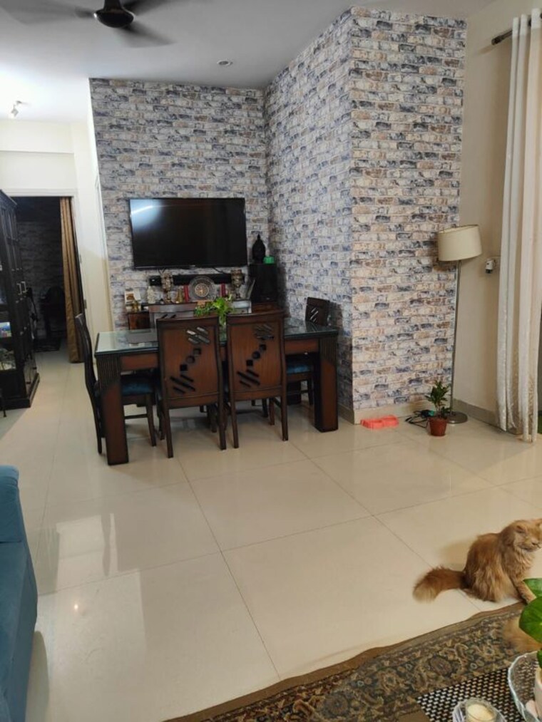 Living Room, skyline-park 2 Bedroom 1270 Sq.Ft. Apartment In Vip Road Zirakpur 10013386
