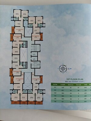 Master Plan in 2 BHK Apartment at Kiran Sky Tree Tower, Talegaon Dabhade – for Sale