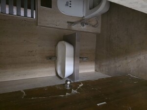 Bathroom in 3 BHK Apartment at DSK Sahil, Vile Parle East – for Rent